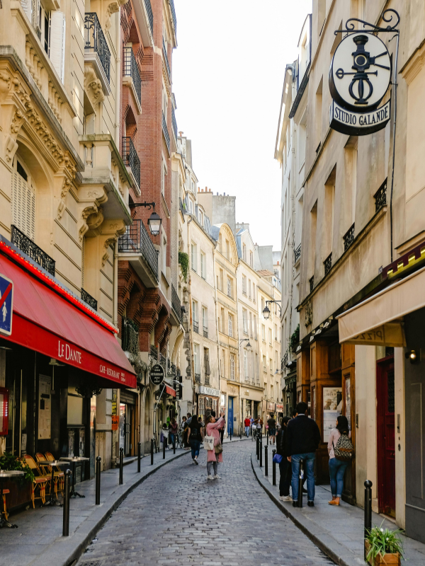 Paris Street Narrow Paris Street